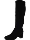 Anne Klein Womens Faux Suede Wide Calf Knee-high Boots In Multi