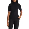 Anne Klein Petite Half-sleeve Turtleneck Sweater In Multi