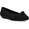 Anne Klein Women's Omkara Pointed Toe Knot Detail Ballet Flats In Multi