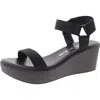 Anne Klein Womens Stretch Open Toe Ankle Strap In Multi