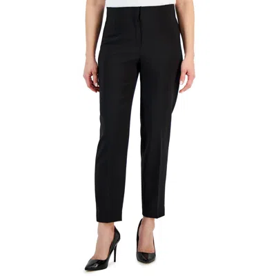 Anne Klein Womens Stretch Work Day Wear Dress Pants In Anne Black