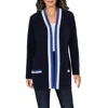 Anne Klein Malibu Open Front Cardigan In Multi