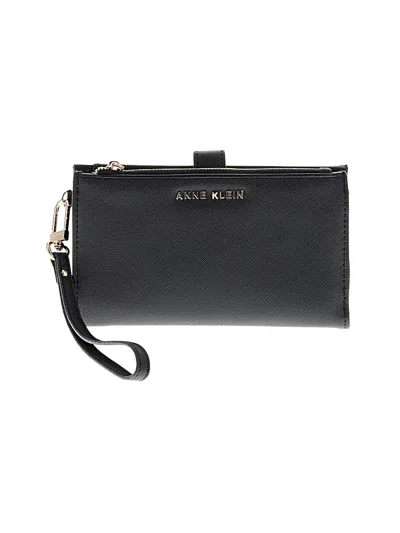 Pre-owned Anne Klein Wristlet In Black