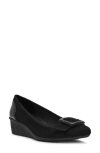 Anne Klein Wyatt Wedge Pump In Black