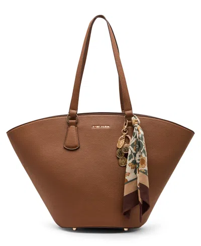 Anne Klein X-large Textured Scarf Tote Bag In Pattern