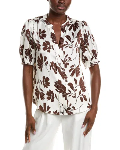 ANNE KLEIN ANNE KLEIN Y-FRONT BLOUSE
