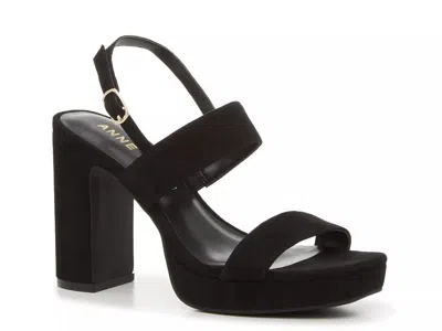 Anne Klein Zoelle Sandal In Black