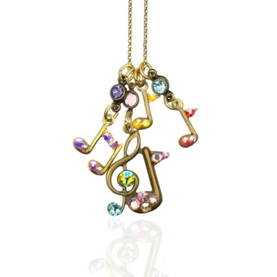 Anne Koplik Women's Harmony Crystal Jumble Necklace In Gold