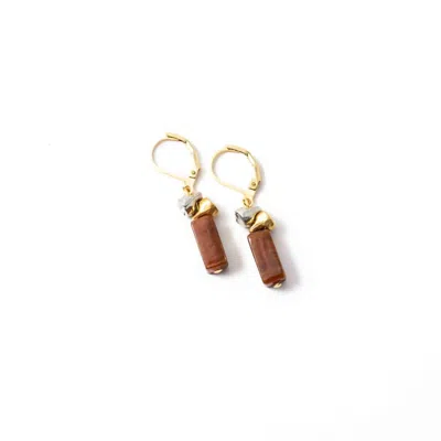 Anne-marie Chagnon Euzebe Earring In Maple