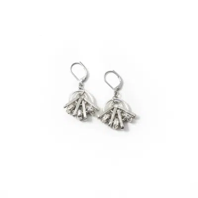 Anne-marie Chagnon Lior Earring In Silvery