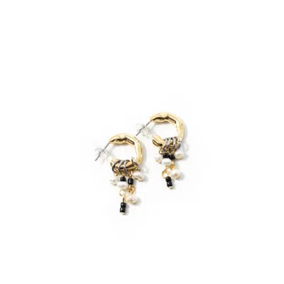 Anne-marie Chagnon Lyona Earring By  In Anthracite
