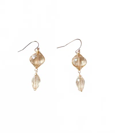 Anne Vaughan Women's Crystal Quartz Dangle Earrings