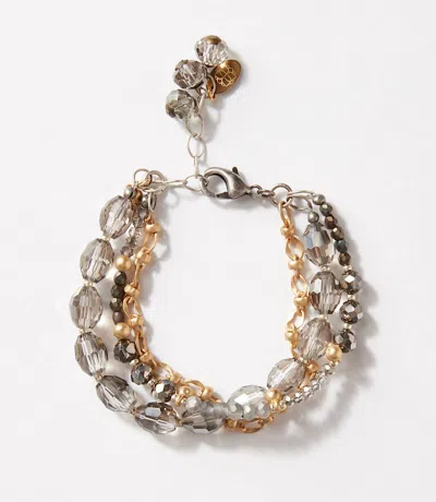 Anne Vaughan Women's Multistrand Crystal Bracelet