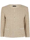 Anneclaire Classic Cropped Jacket