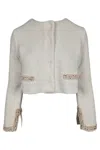 Anneclaire Jackets White