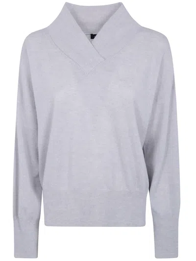 Anneclaire Sweater V-neck In Neutral