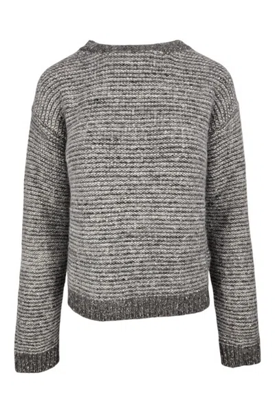 Anneclaire Sweaters Grey In Gray