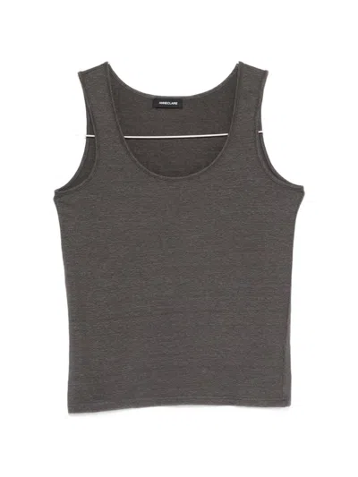 Anneclaire Tank Top In Jersey In Gray