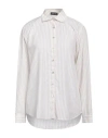 Anneclaire Woman Shirt Beige Size 2 Cotton, Linen In Beige