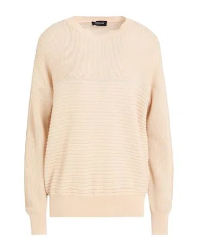 Anneclaire Woman Sweater Beige Size 10 Cotton, Viscose, Polyester In Neutral