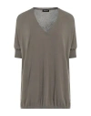 Anneclaire Woman Sweater Military Green Size 6 Viscose, Polyester In Green