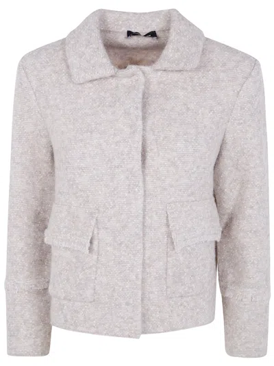Anneclaire Wool Blend Sale Pepe Knit Fancy Jacket In Multi