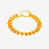 Annele Aperol Spritz Y Bracelet In Orange