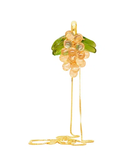 Annele Champagne Jelly 项链 In Gold