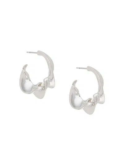 Annelise Michelson Vertigo Hoop Earrings In Gold