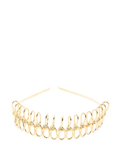 Annelise Michelson Wire Headband In Gold