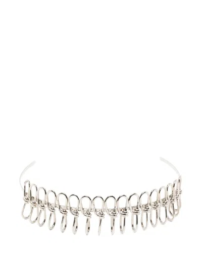 Annelise Michelson Wire Headband In Silver