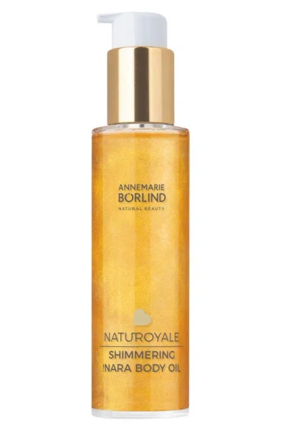 Annemarie Borlind Annemarie Börlind Naturoyale Shimmering Nara Body Oil In Transparent