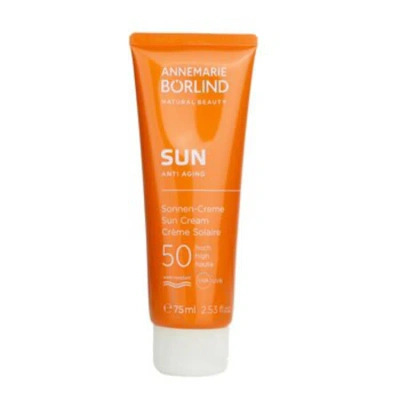Annemarie Borlind Ladies Sun Anti Aging Sun Cream Spf 50 2.53 oz Skin Care 4011061224072 In White