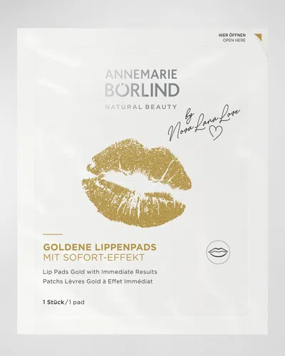 Annemarie Borlind Lip Pads Gold In White
