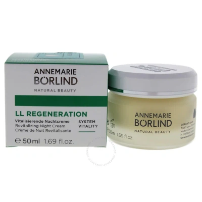 Annemarie Borlind Ll Regeneration System Vitality Revitalizing Night Cream By  For Unisex - 1.7 oz Cr In White