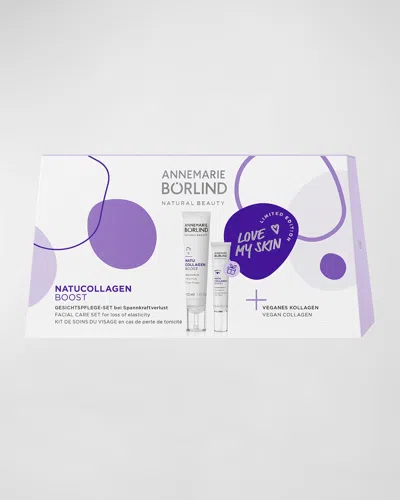 Annemarie Borlind Natucollagen Boost Facial Care Set In White