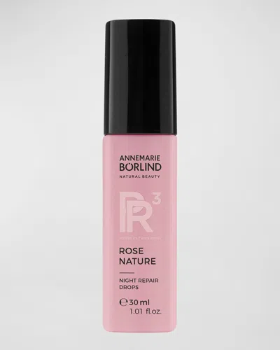 Annemarie Borlind Rose Nature Night Repair Drops, 1.01 Oz. In White