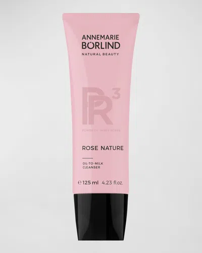 Annemarie Borlind Rose Nature Oil To Milk Cleanser In White