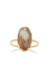 Annette Ferdinandsen 14k Gold Opal Ring In Multi