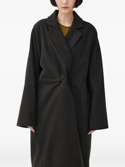 Annette Görtz Omela Single-breasted Coat In Gray
