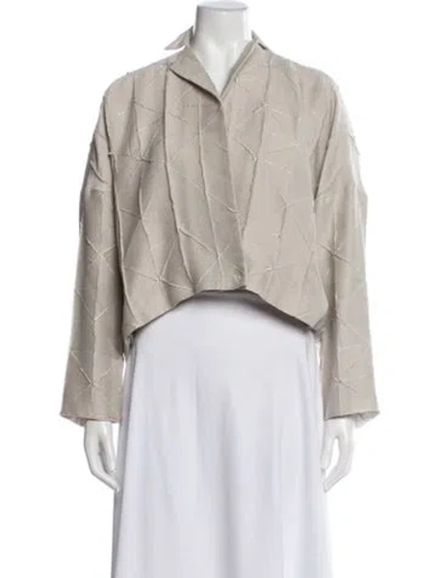 Pre-owned Annette Görtz Patterned Jacket In Neutrals