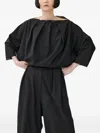 Annette Görtz Pleated Freya Top In Black