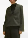 Annette Görtz V-neck Blouse In Gray