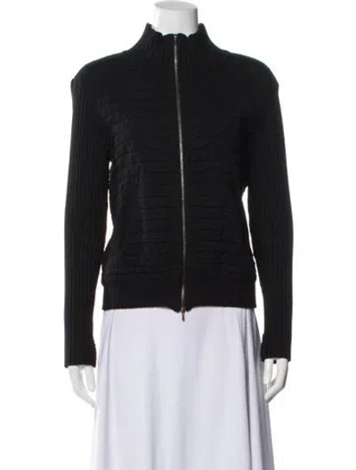 Pre-owned Annette Görtz Virgin Wool Evening Jacket In Black