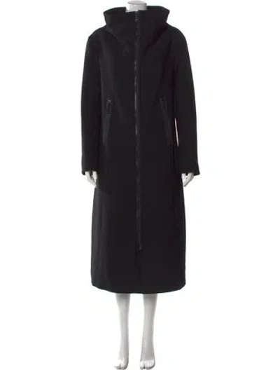 Pre-owned Annette Görtz Virgin Wool Midi Length Dress In Black