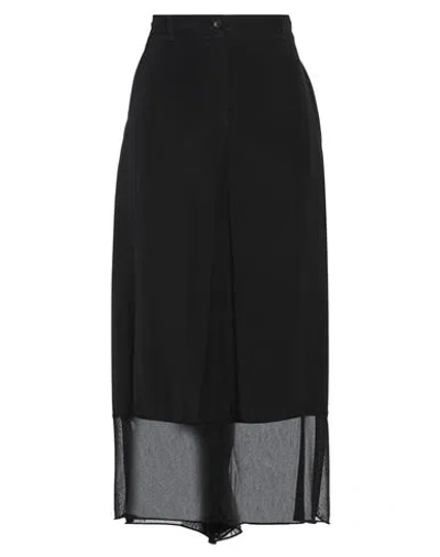 Annette Görtz Woman Pants Black Size 14 Silk, Viscose, Nylon