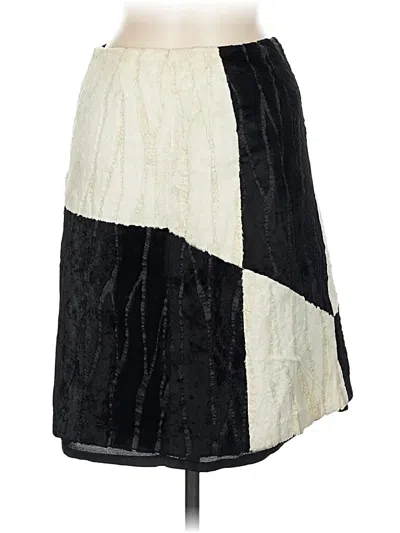Pre-owned Anni Kuan Formal Skirt In Black
