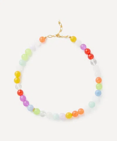 Anni Lu 18ct Gold-plated Ball Bead Necklace