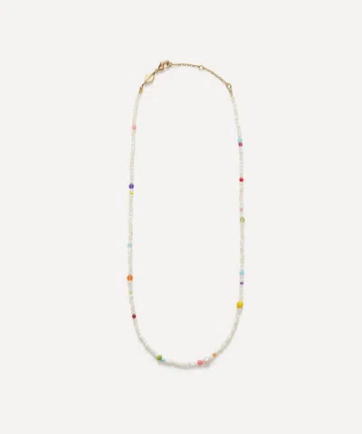 Anni Lu 18ct Gold-plated Confetti Gem Bead Necklace