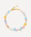 Anni Lu 18ct Gold-plated Fleur Bead Bracelet